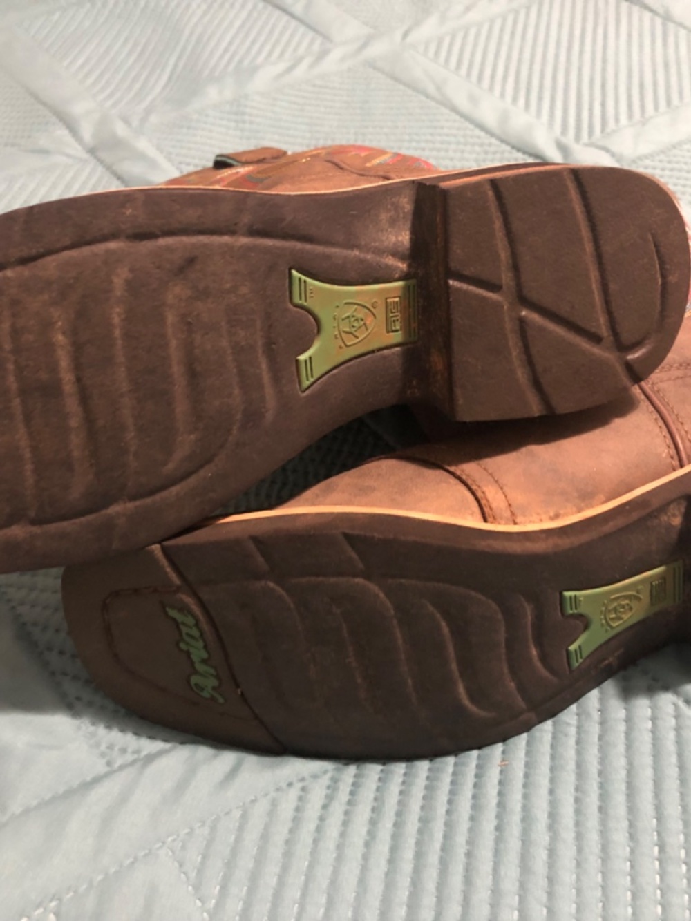 Ariat Square Toe Women’s Cowboy Boots used - Picture 7 of 8